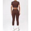Женский комплект T-shirt + leggings Skin model 153